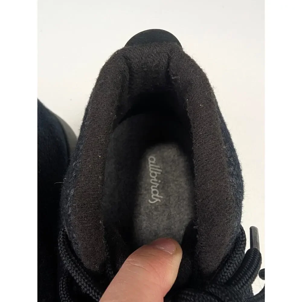 Allbird's Men's 9 Wool Runner-Up Mizzle Shoes - Charcoal/Black